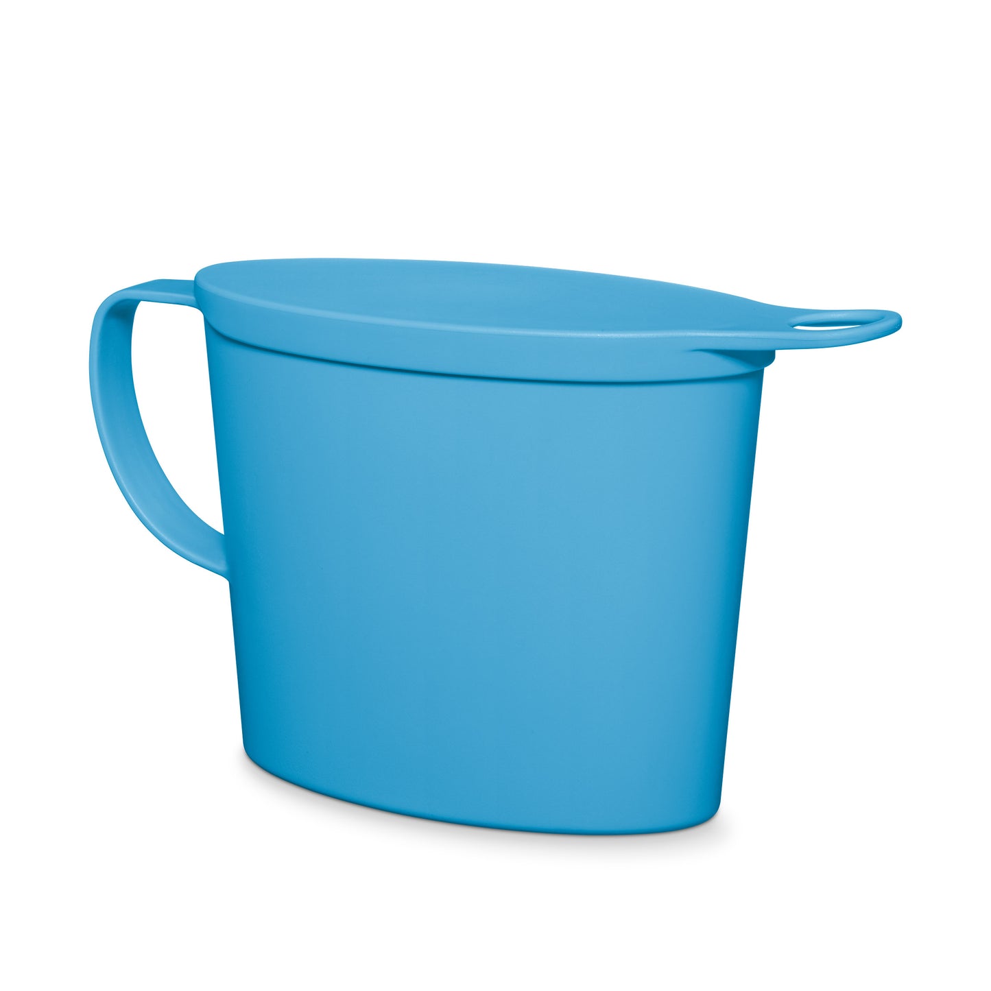 Pipinette in Turquoise. Award-winning design allowing women to comfortably pee.